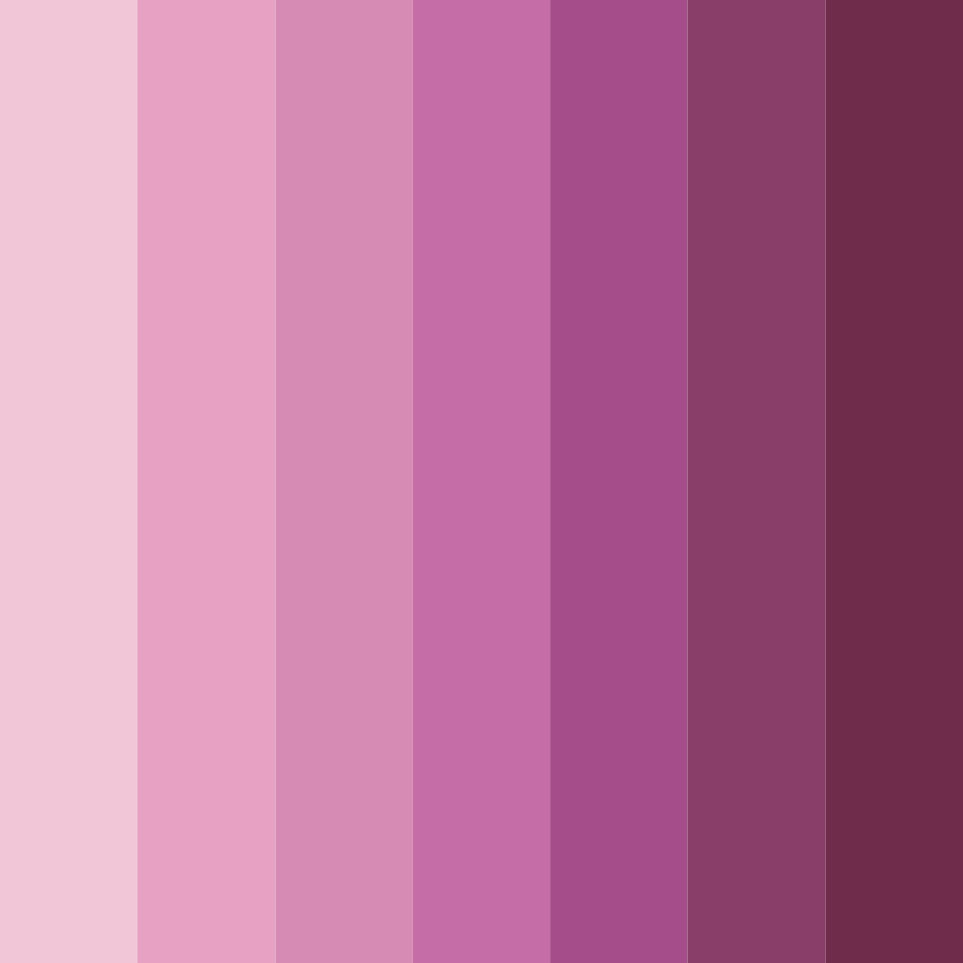 Download whimsical blossom color palette PNG image (square)