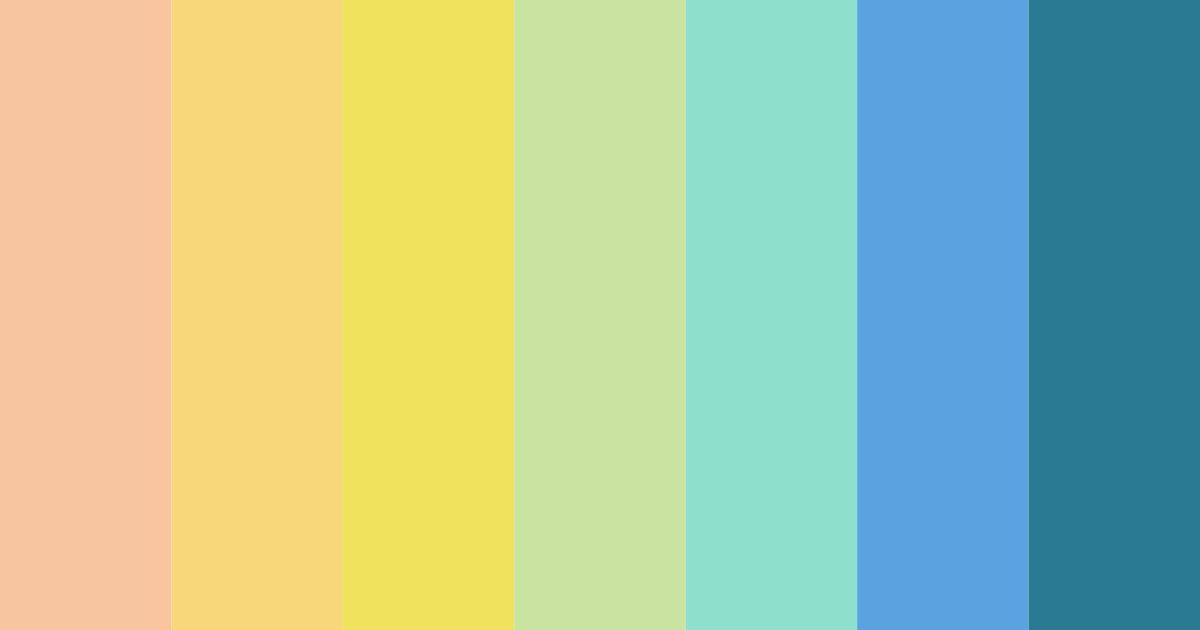 Download festive fusion color palette PNG image (landscape)