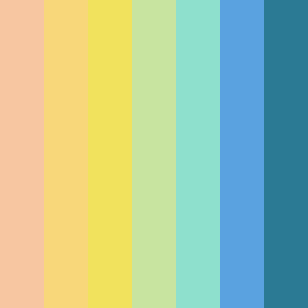 Download festive fusion color palette PNG image (square)