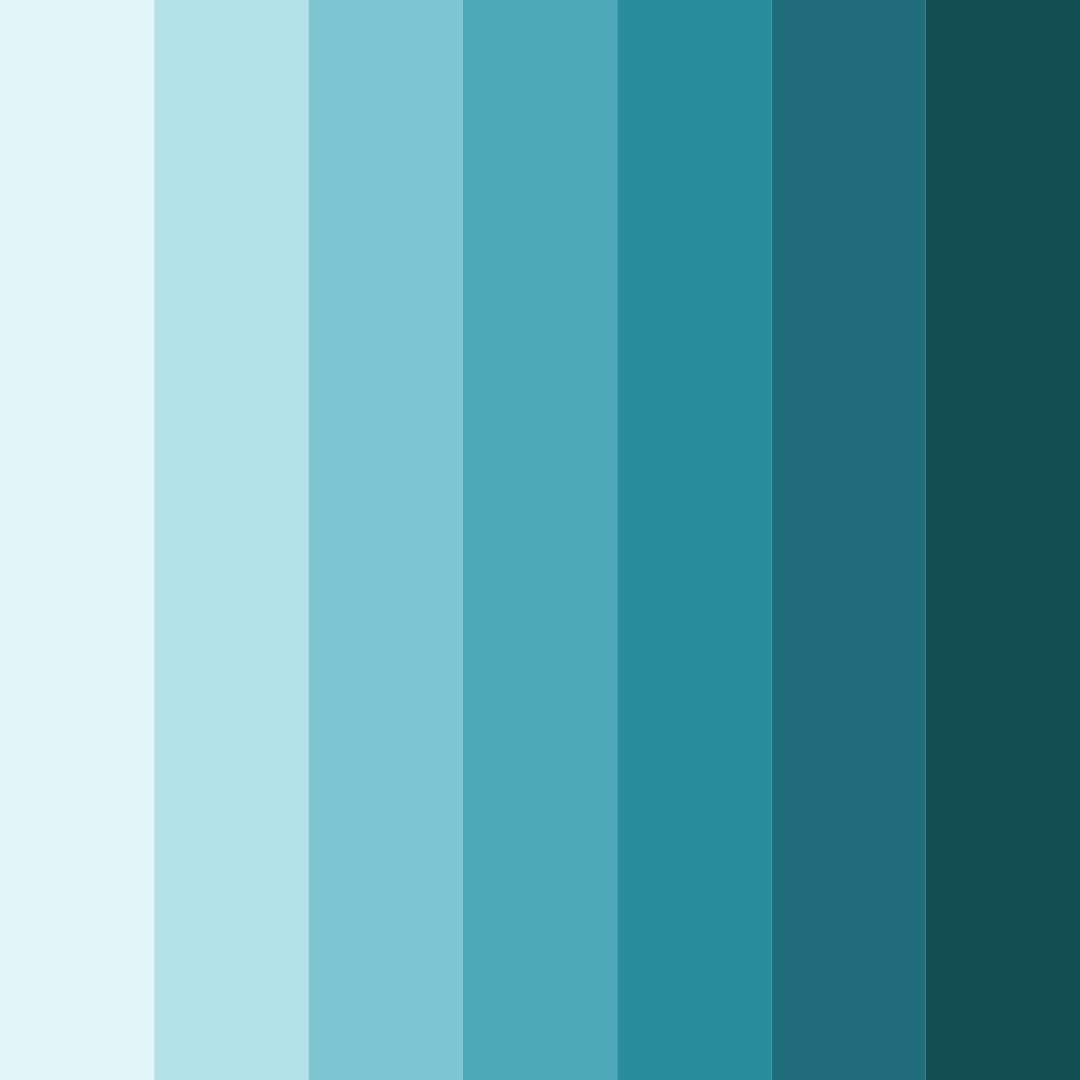 Download oceanic breeze color palette PNG image (square)