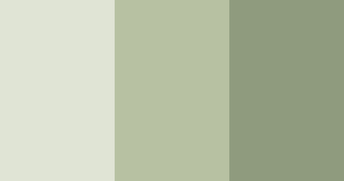 Download soft green color palette PNG image (landscape)