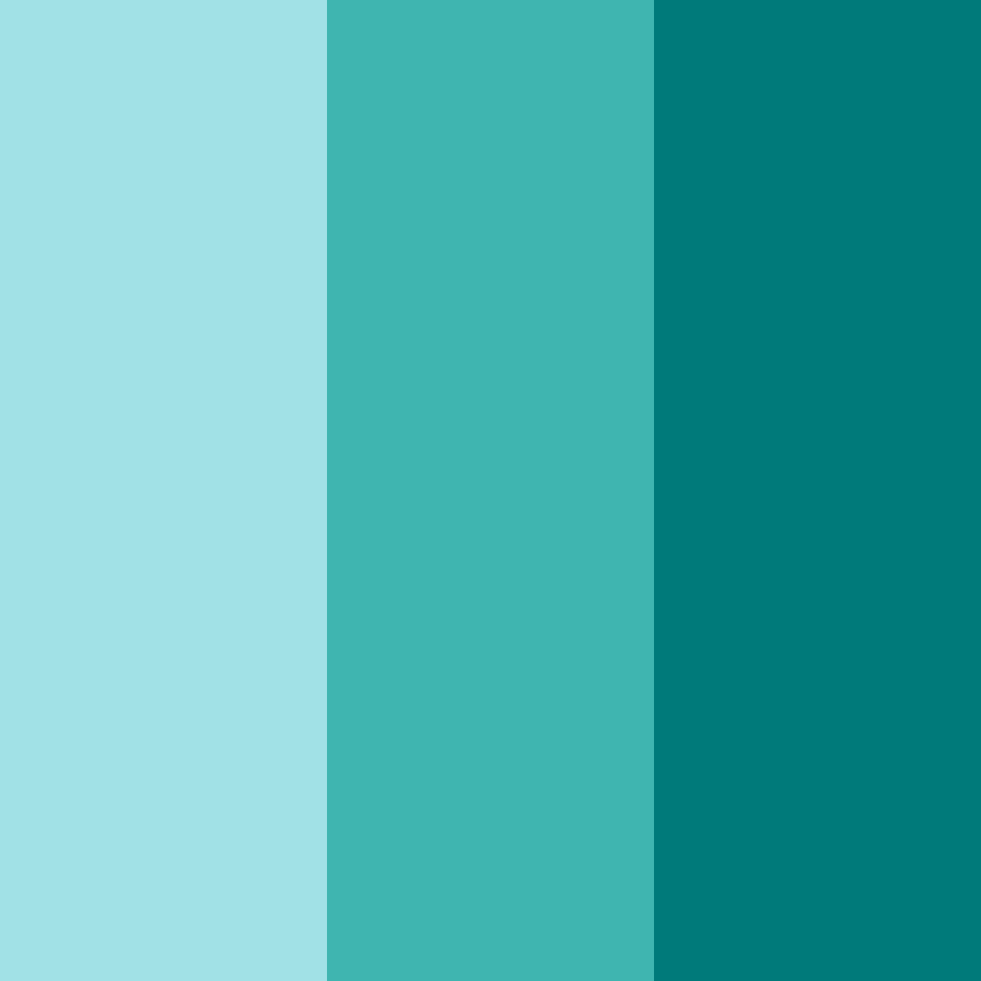 Download tropical serenity color palette PNG image (square)