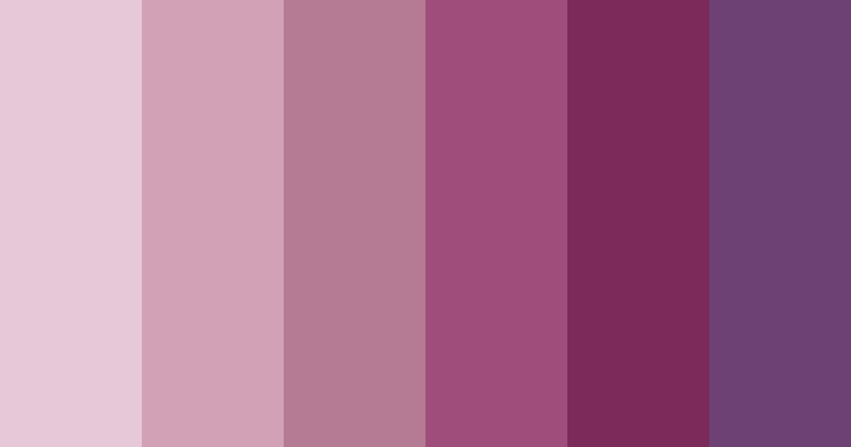Download velvet blossom color palette PNG image (landscape)