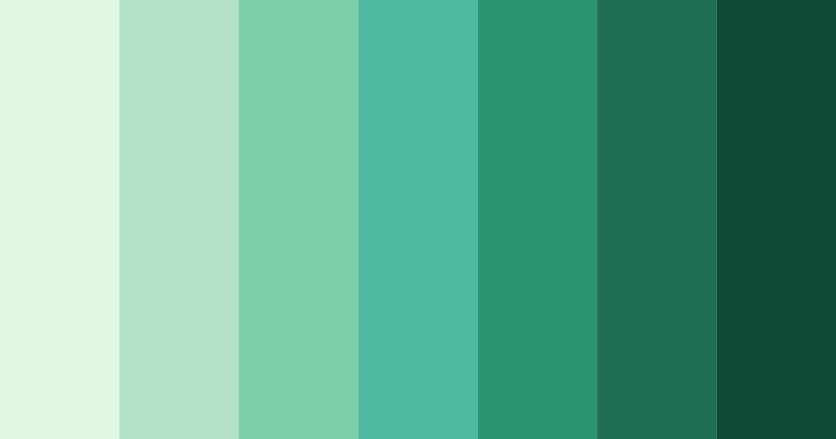 Download emerald enchantment color palette PNG image (landscape)