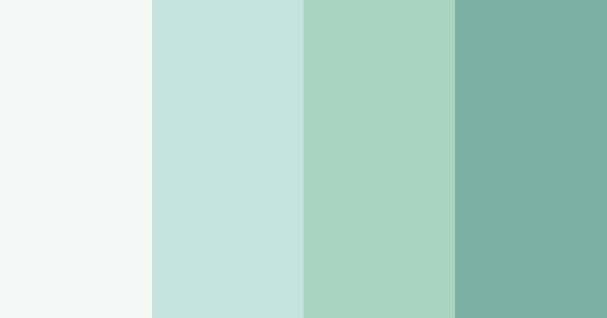 Download light teal color palette PNG image (landscape)