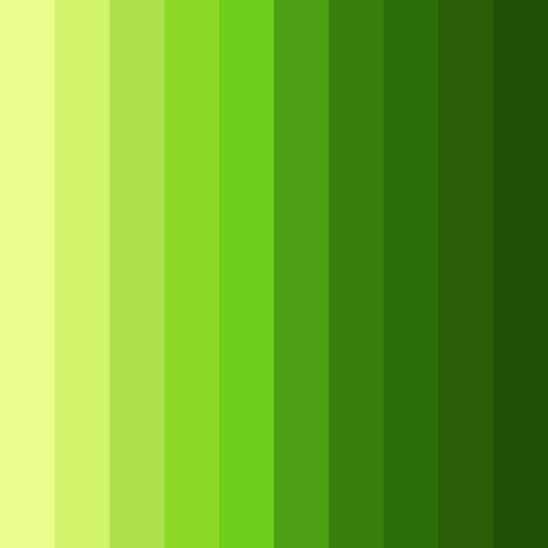 Download bright green color palette PNG image (square)