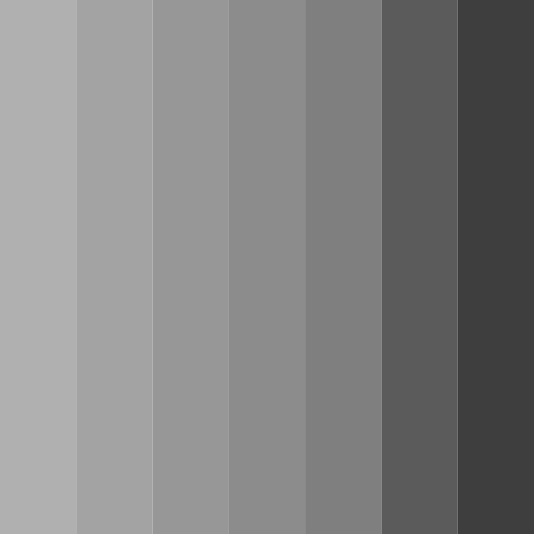 Download shades of shadows color palette PNG image (square)