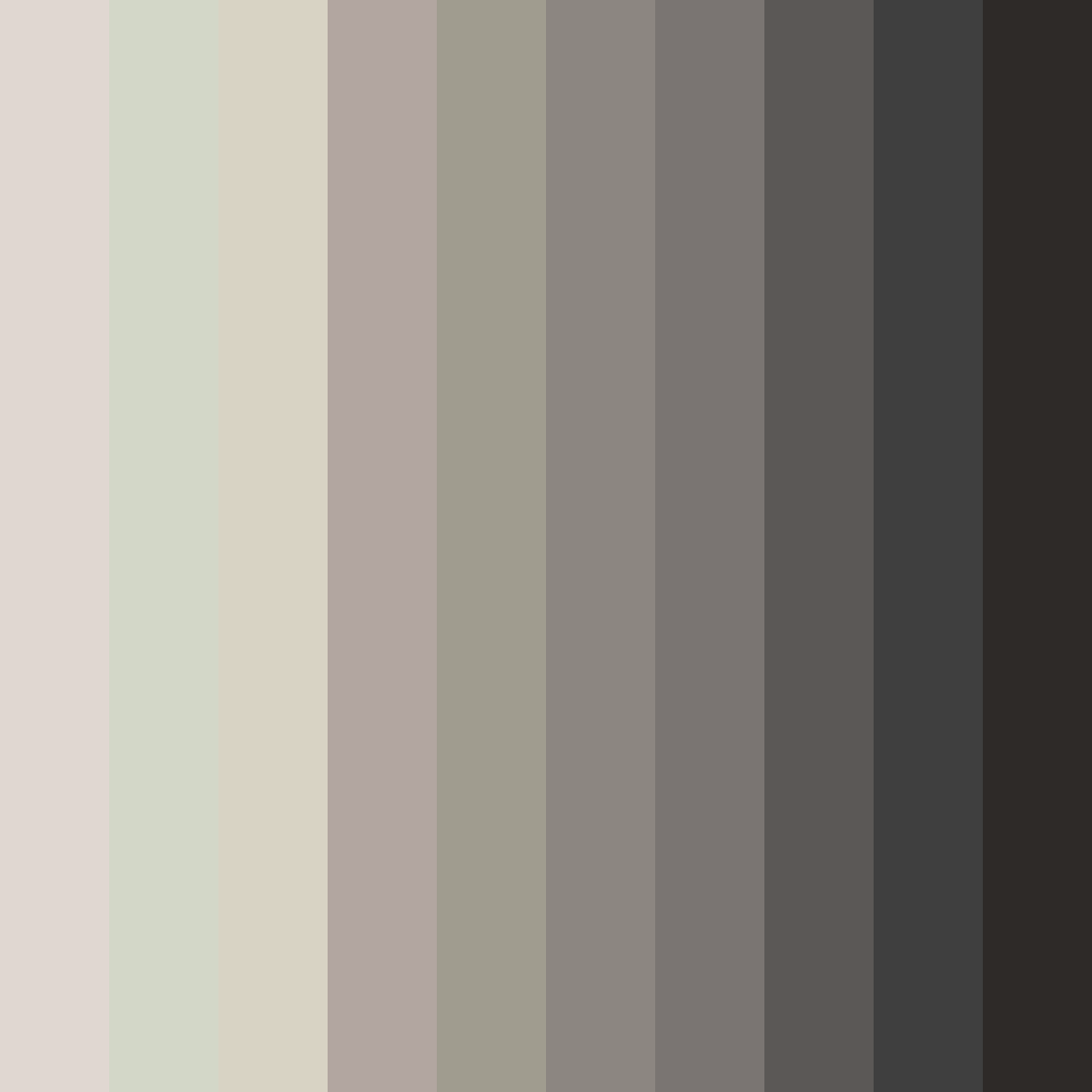 Download muted harmony color palette PNG image (square)