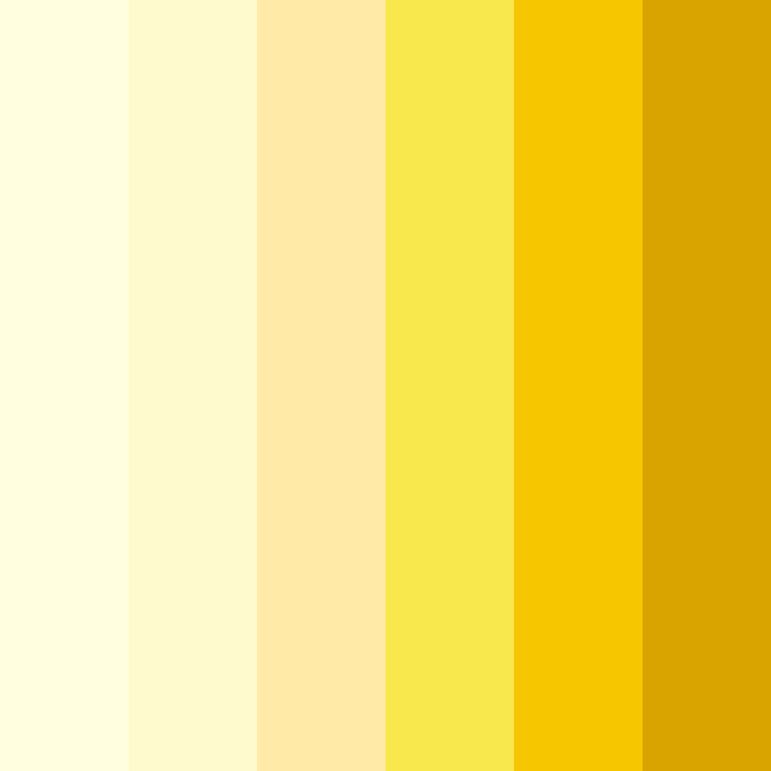 Download light yellow color palette PNG image (square)