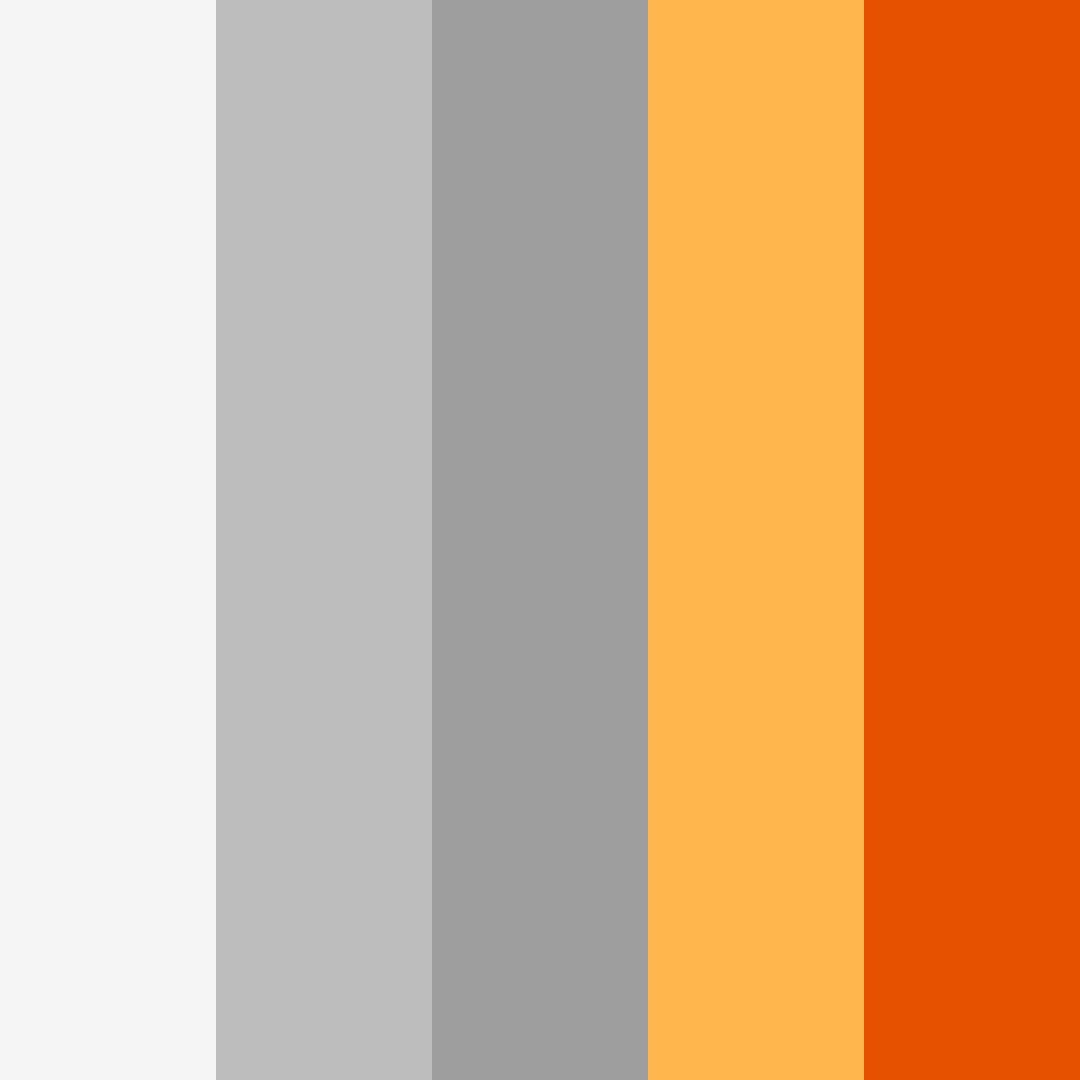 Download urban sunset color palette PNG image (square)