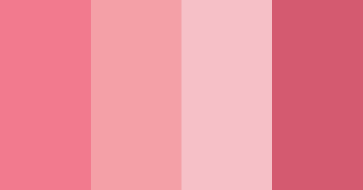 Download pink sunrise color palette PNG image (landscape)