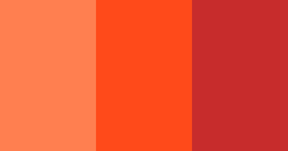 Download crimson sunset color palette PNG image (landscape)