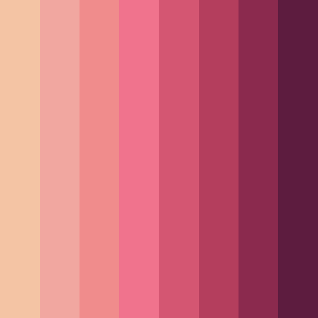 Download dawn's embrace color palette PNG image (square)