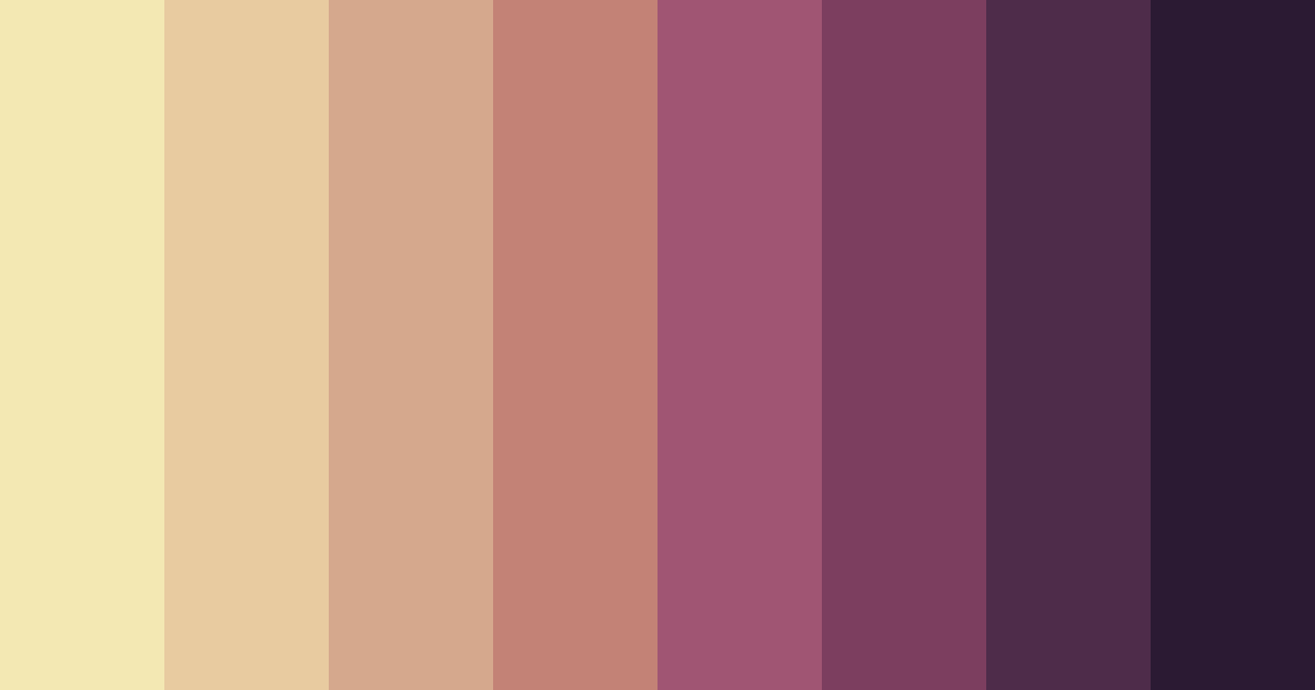 Download dawn's embrace from the summit color palette PNG image (landscape)
