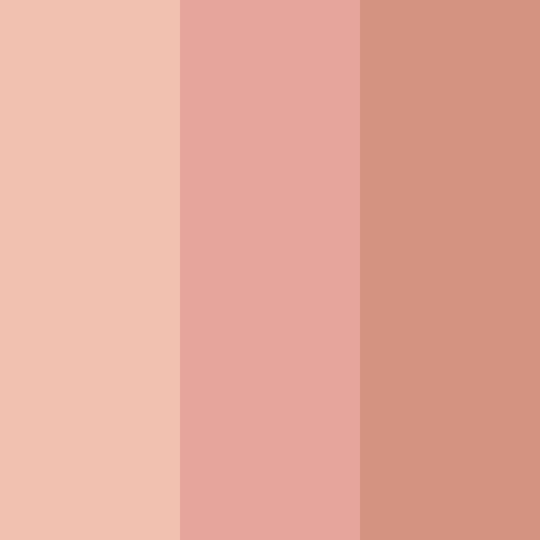 Download rose gold elegance color palette PNG image (square)