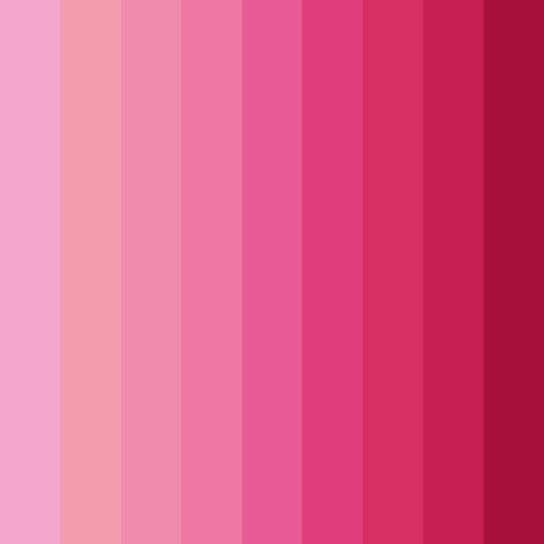 Download pink dreamscape color palette PNG image (square)