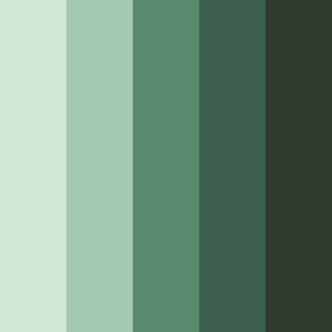 Download muddy green color palette PNG image (square)