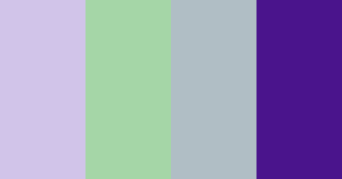 Download purple green gray harmony color palette PNG image (landscape)