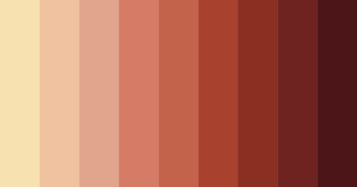 Download rustic sunset color palette PNG image (landscape)