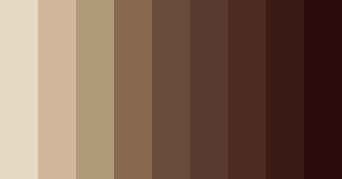 Download earthen embrace color palette PNG image (landscape)