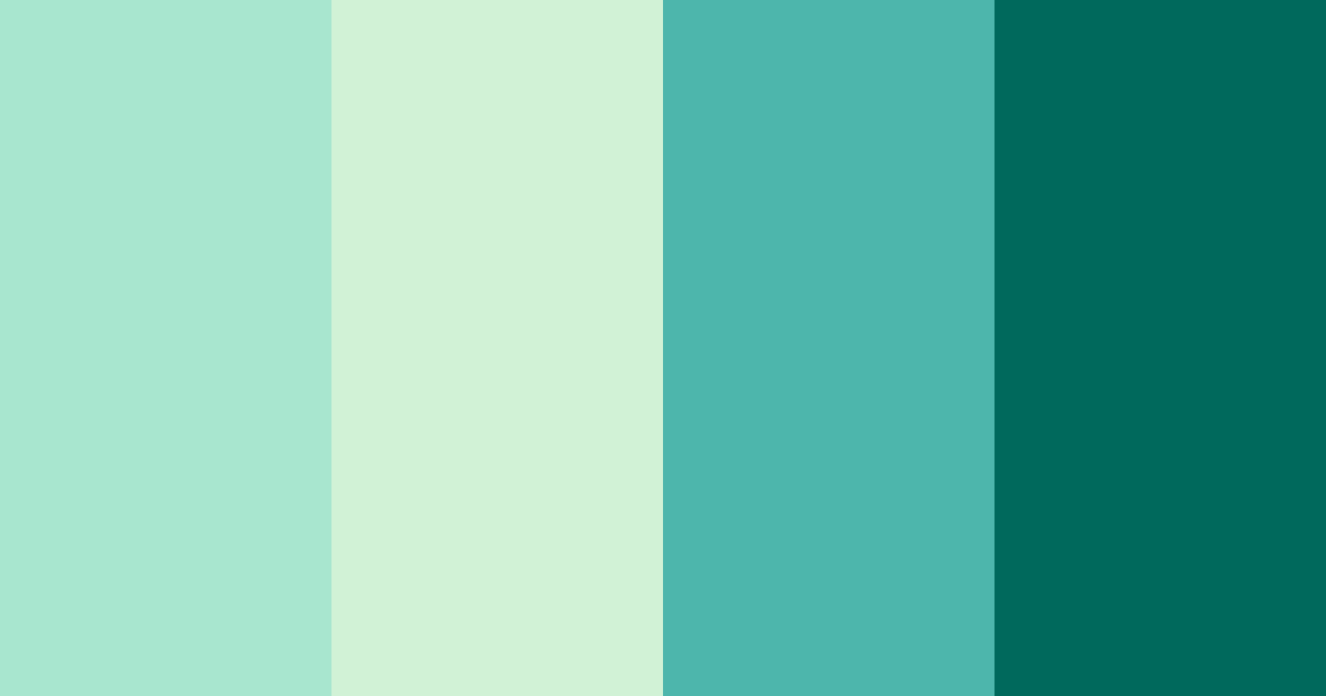 Download emerald whisper color palette PNG image (landscape)