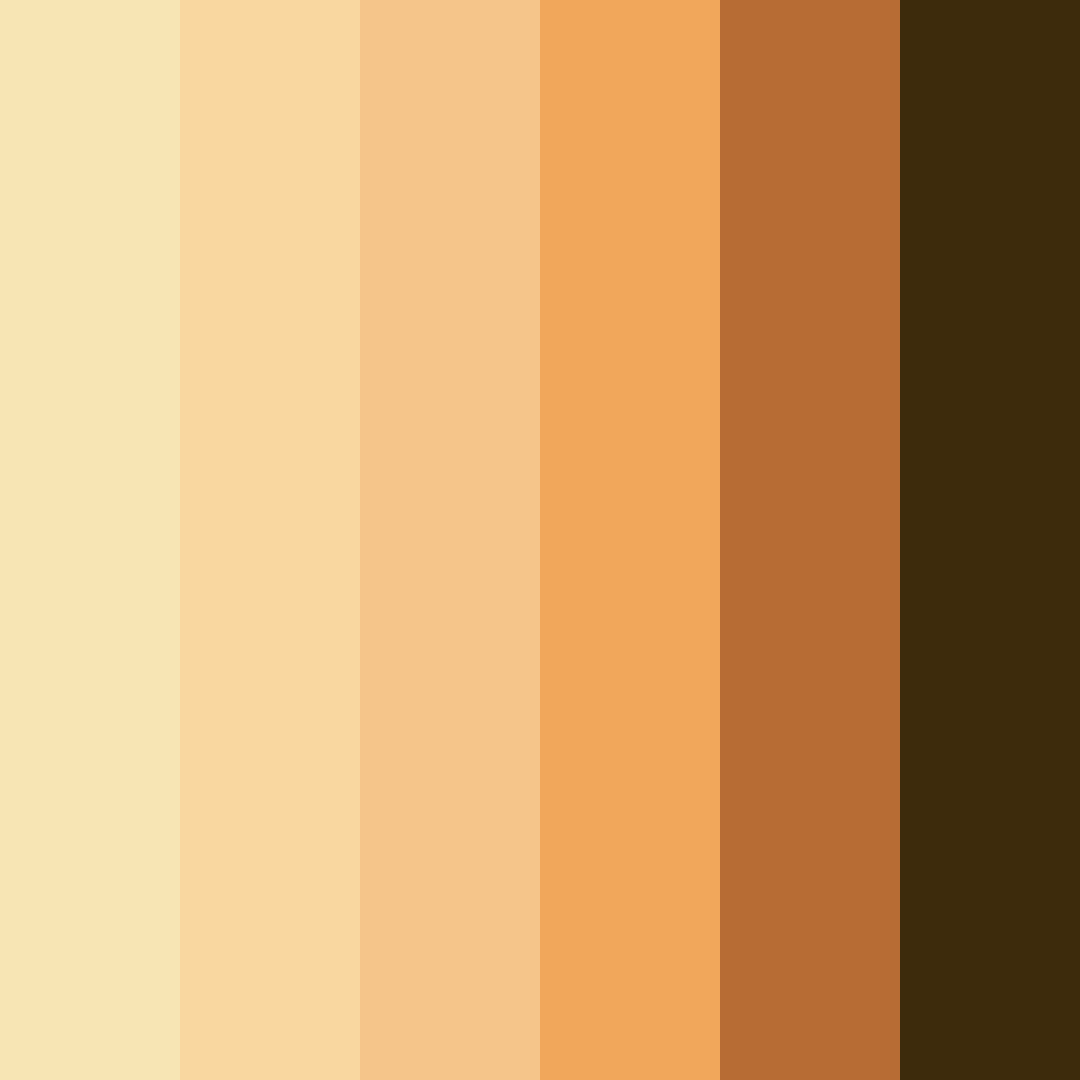 Download wizarding warmth color palette PNG image (square)