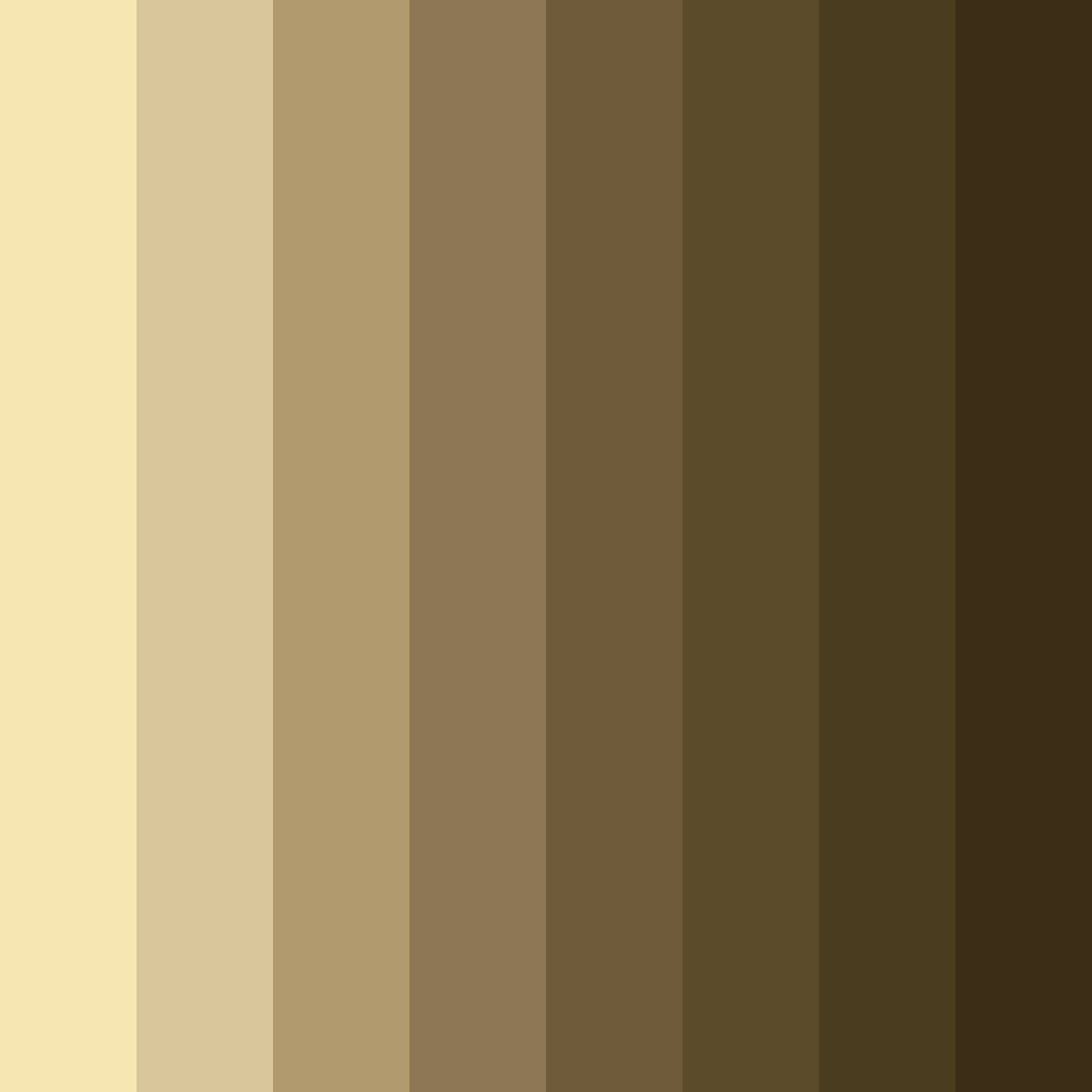 Download brown autumnforest color palette PNG image (square)