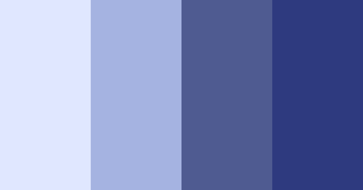 Download indigo reverie color palette PNG image (landscape)