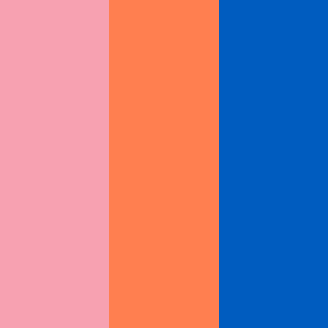 Download tropical sunset serenade color palette PNG image (square)