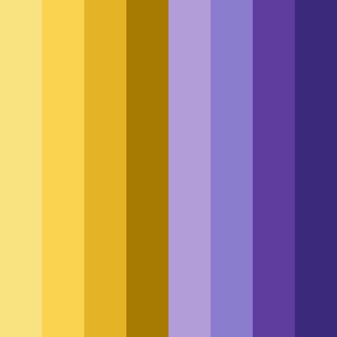 Download royal sunflower dream color palette PNG image (square)