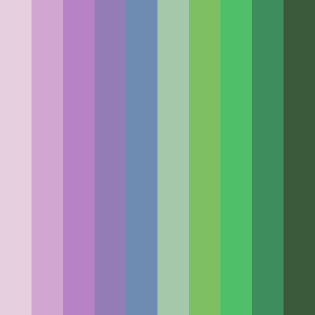 Download lavender and gorse blend color palette PNG image (square)