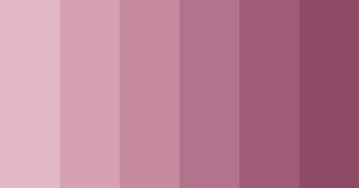 Download pink pencil color palette PNG image (landscape)