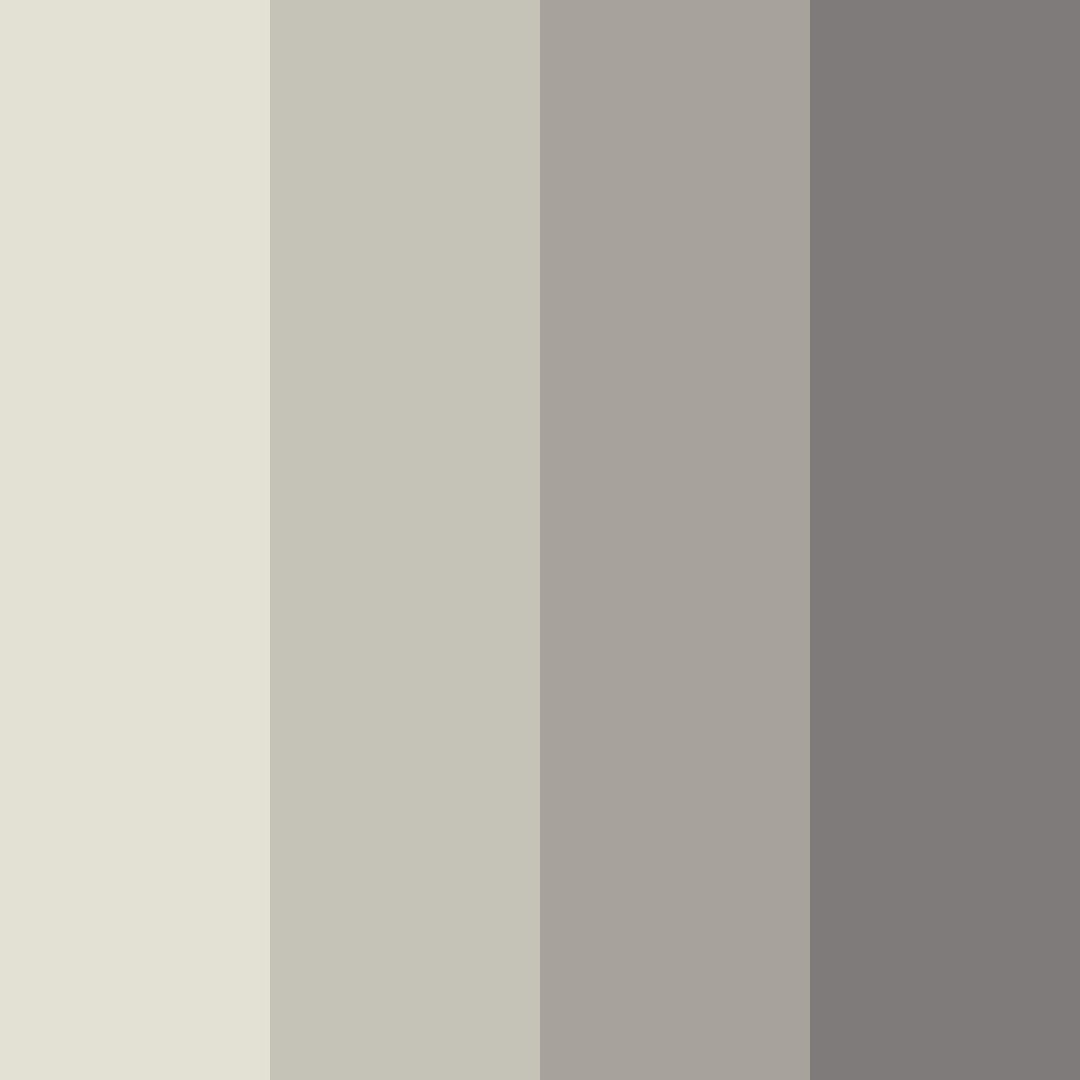 Download silver tones color palette PNG image (square)