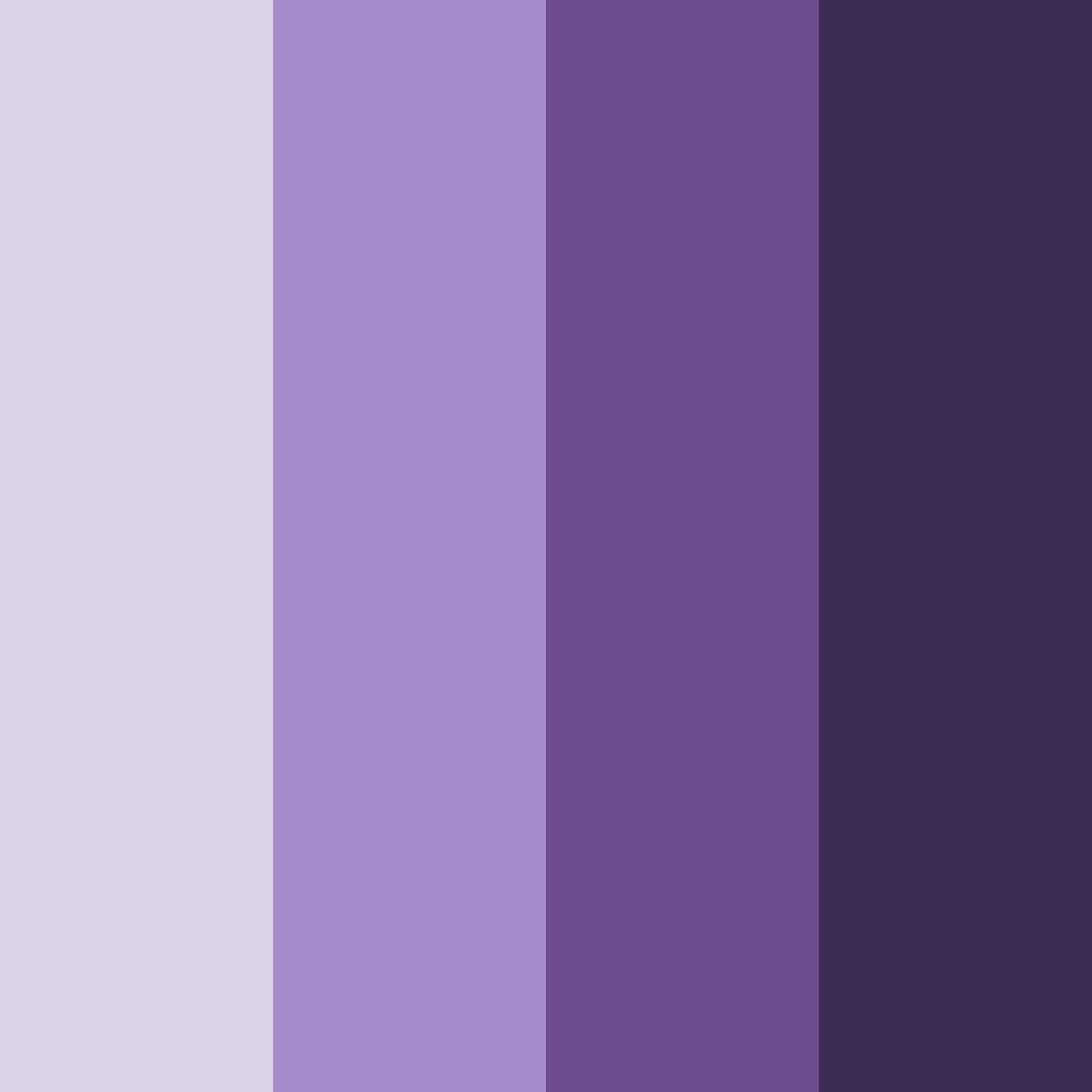 Download lavender twilight color palette PNG image (square)