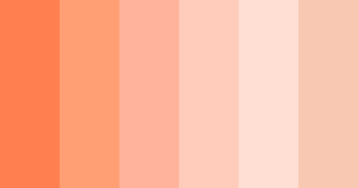 Download coral reverie color palette PNG image (landscape)