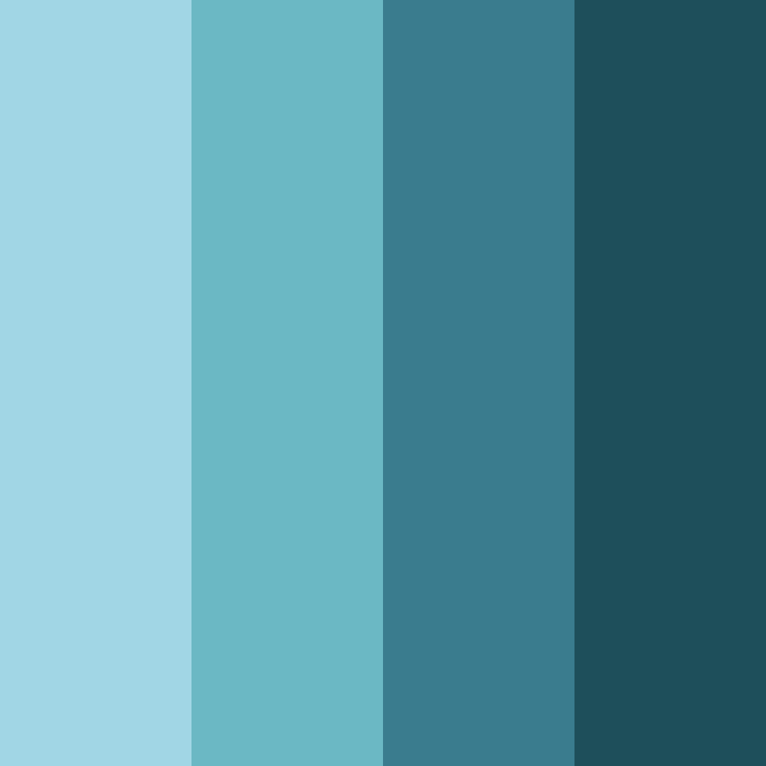Download abyssal serenity color palette PNG image (square)