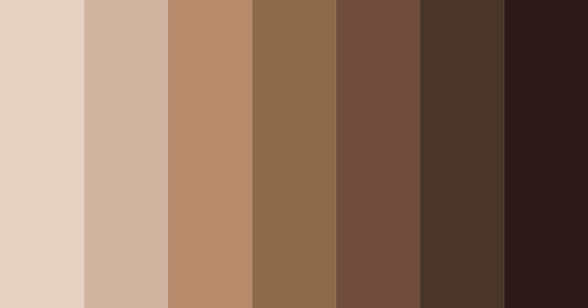 Download earthen embrace color palette PNG image (landscape)
