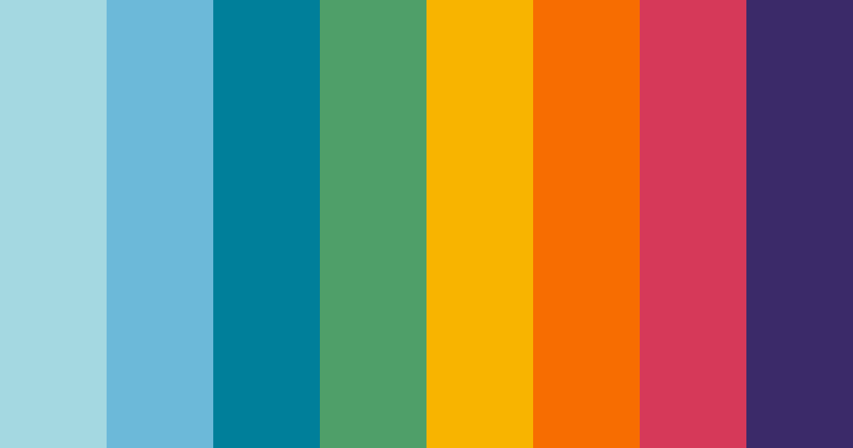 Download tropical twilight color palette PNG image (landscape)