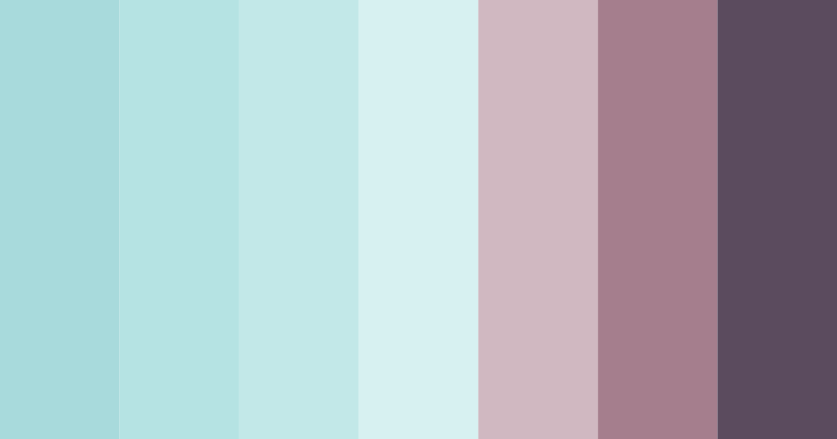 Download serene tides color palette PNG image (landscape)