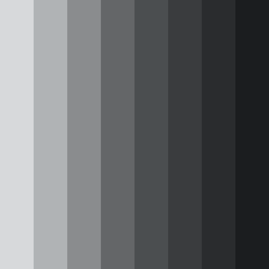 Download shades of silver color palette PNG image (square)