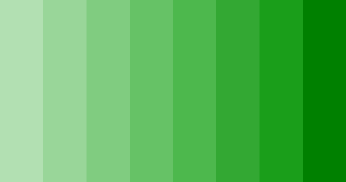 Download emerald serenity color palette PNG image (landscape)