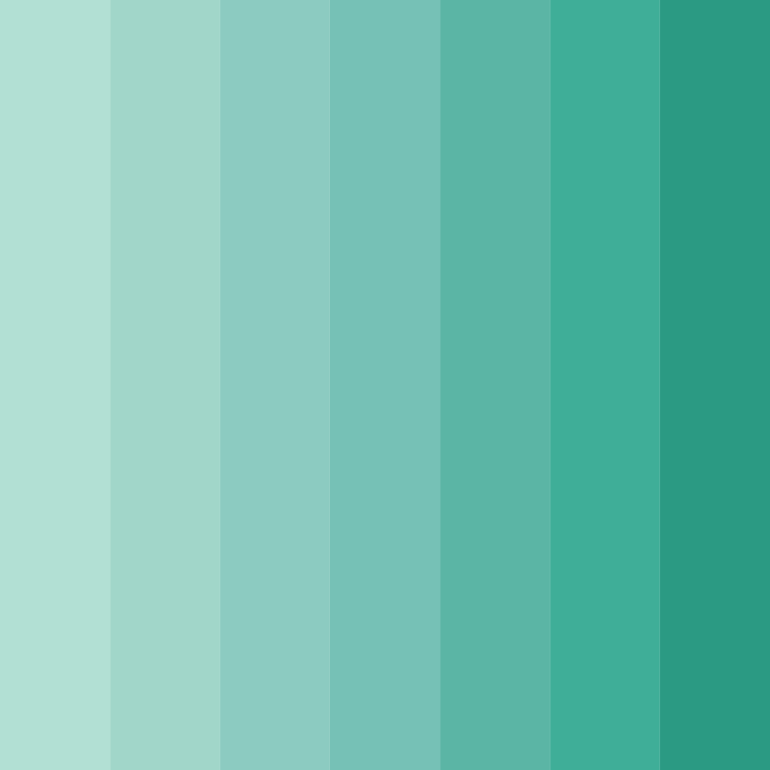 Download minted serenity color palette PNG image (square)