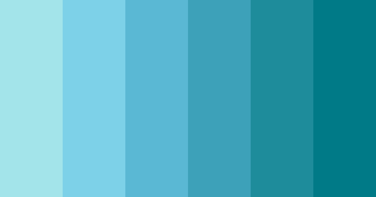 Download ocean breeze color palette PNG image (landscape)
