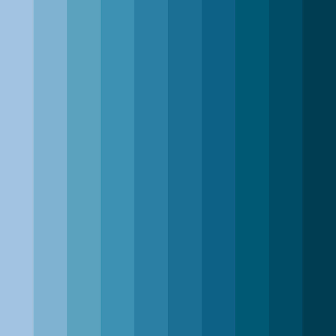 Download blue summer sky color palette PNG image (square)