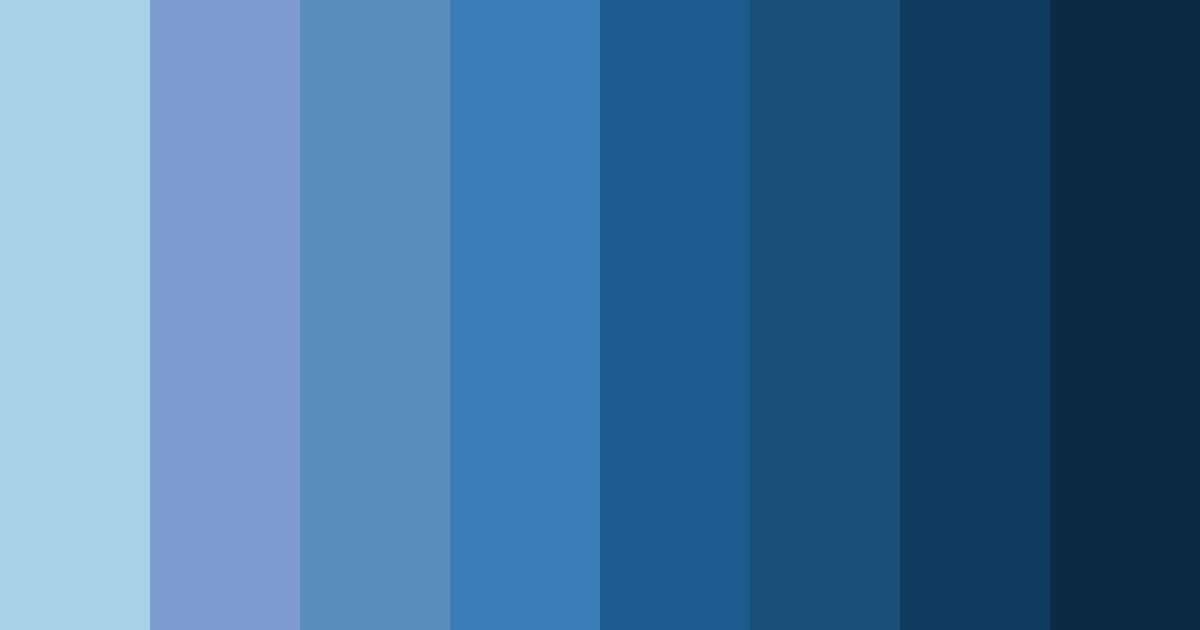 Download glacial serenity color palette PNG image (landscape)