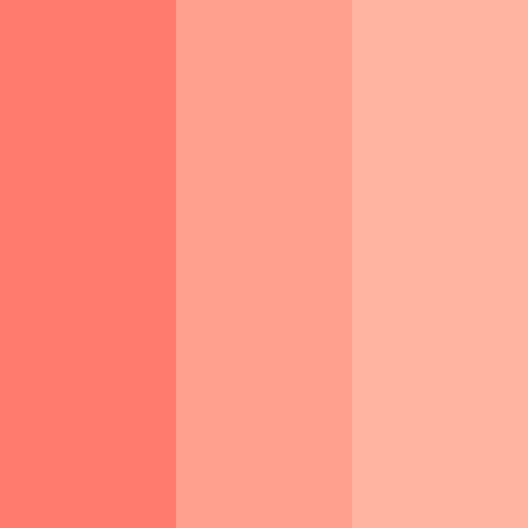 Download sunset blush color palette PNG image (square)