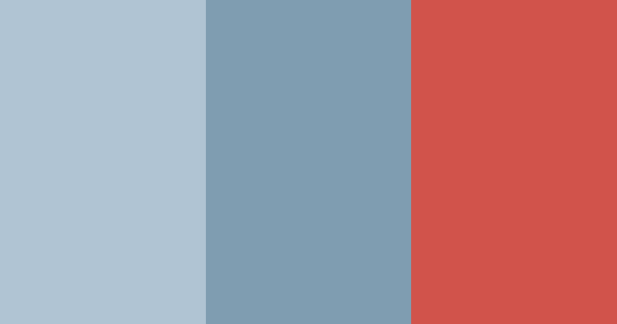 Download blue gray red mix color palette PNG image (landscape)