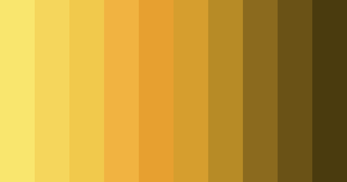 Download golden horizon color palette PNG image (landscape)