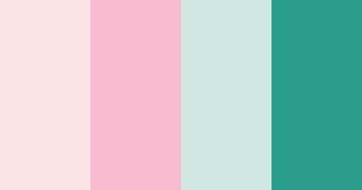 Download soft aqua color palette PNG image (landscape)