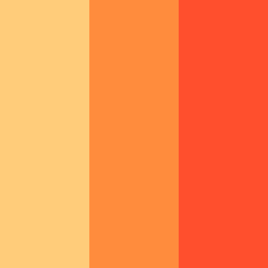 Download golden dusk color palette PNG image (square)